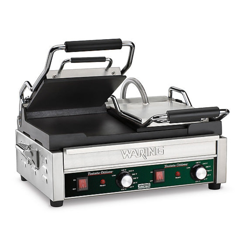 Waring WFG300 Dual Flat Toasting Grill, 240V