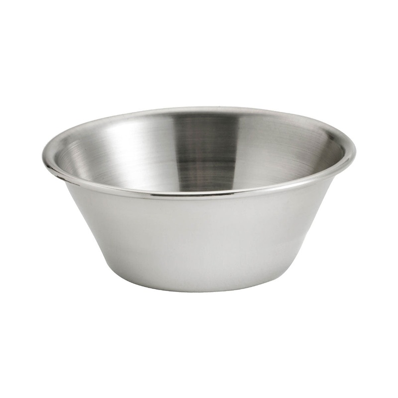 Browne 515057 Stainless Steel Sauce Cup, 4 oz.