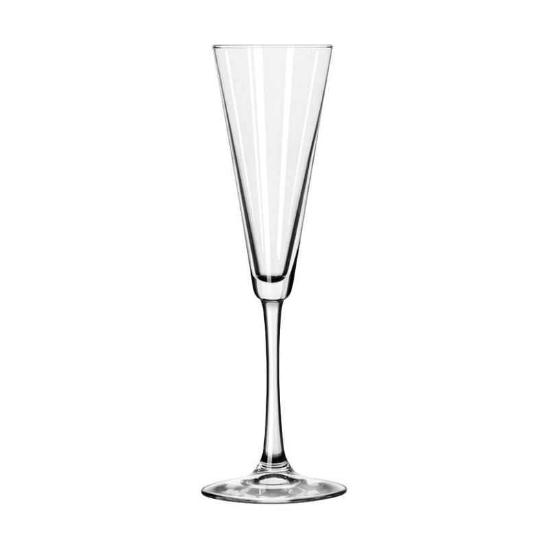 Libbey 7552 Vina Trumpet Champagne Flute, 6-1/2 oz., Case of 12