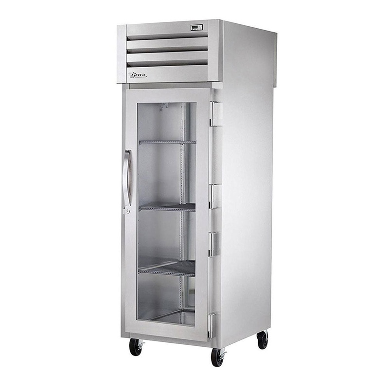 True STA1RPT-1G-1G Spec Series Pass Thru Glass Door Refrigerator, 1 Section