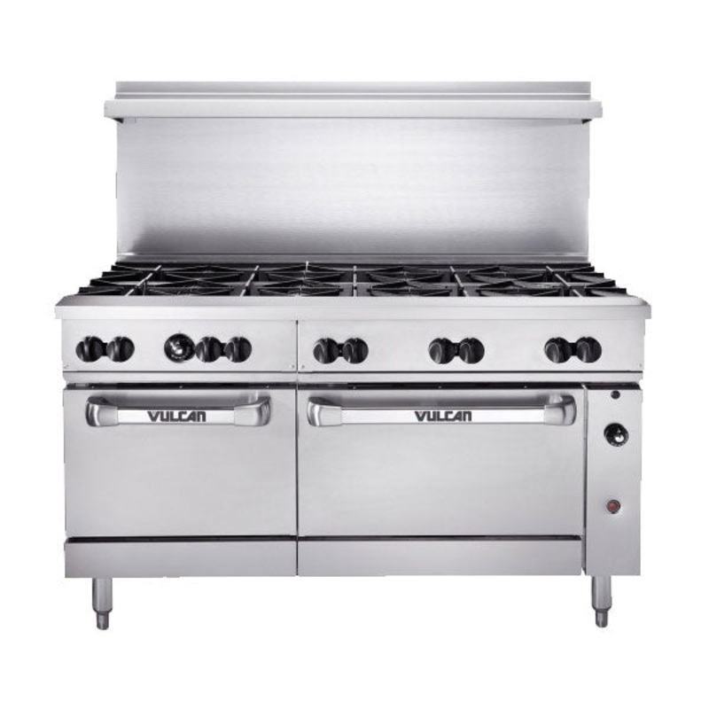 Vulcan 60SS-10B Endurance Restaurant Range, 10 Burners, 2 Ovens, Natural Gas, 60"