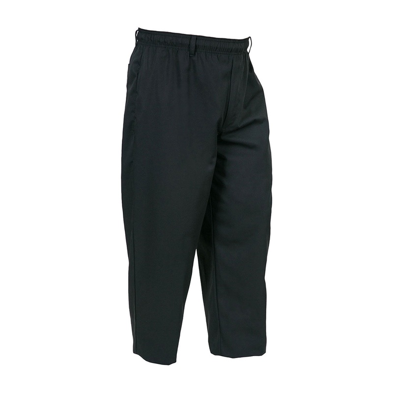 Mercer Millennia M60050BK1X Unisex Cook's Pants, 1X, Black