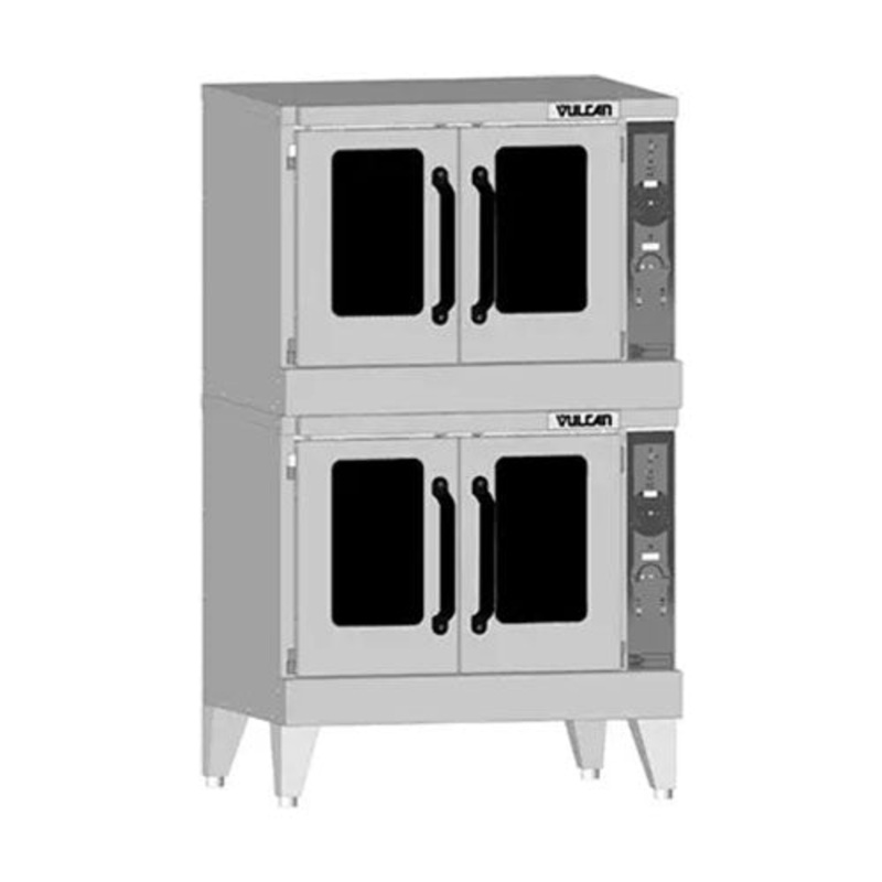 Vulcan VC55GD Convection Oven, Liquid Propane, 2 Deck
