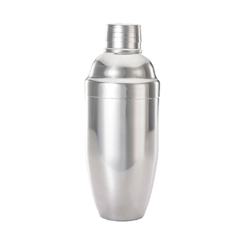 Barfly by Mercer M37039 Japanese 3-Piece Shaker Set, Stainless Steel, 24 oz.