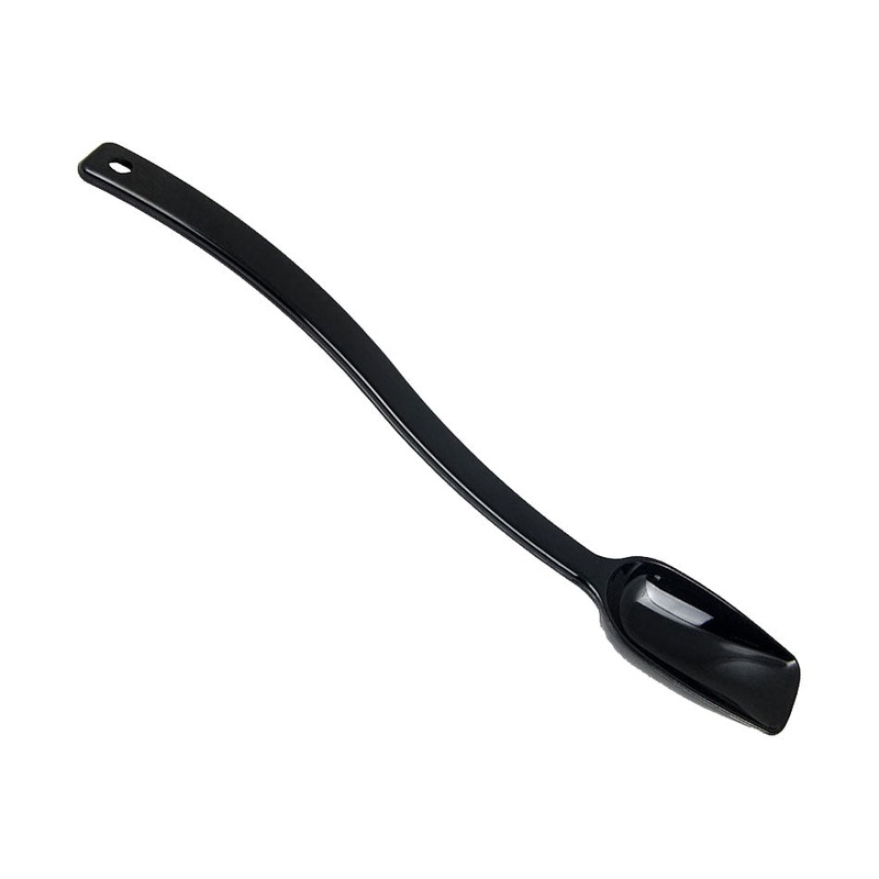 Cambro SPO10CW110 Camwear Solid Buffet Spoon, Black, 10-1/4"