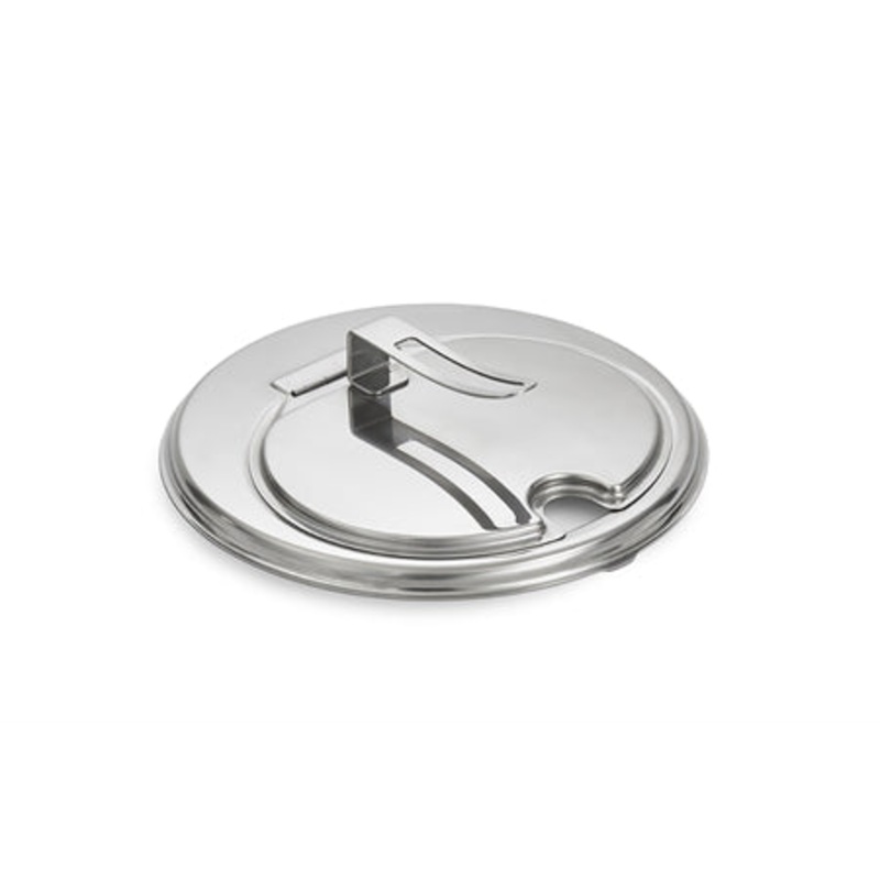Vollrath Heavy Duty Inset Cover, Hinged, 7 qt.