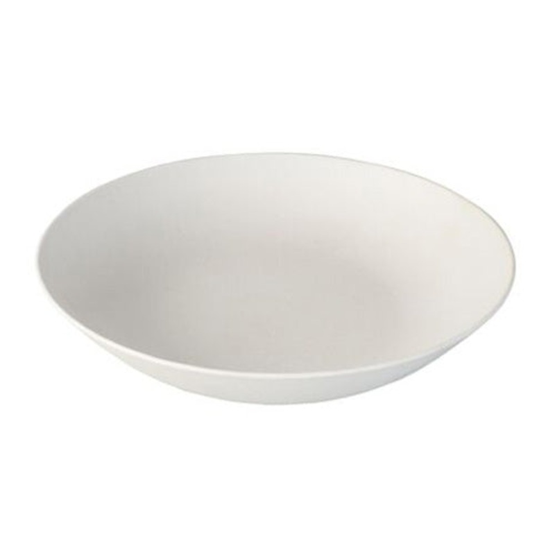 Arcata 070044 Bamboo Fibre Deep Plate, Sand, 40 oz.