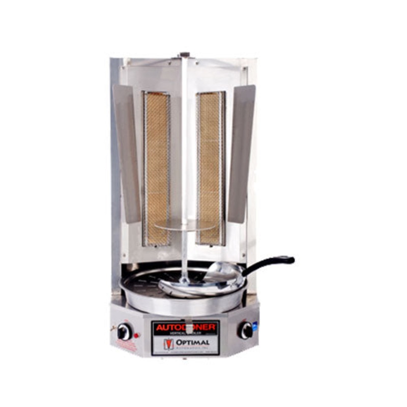 Autodoner G400 Vertical Gyro Broiler, Natural Gas