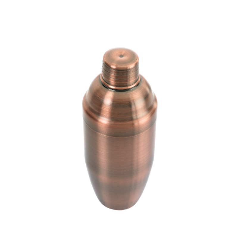 Barfly by Mercer M37039ACP Japanese Cocktail Shaker, Antique Copper, 24 oz
