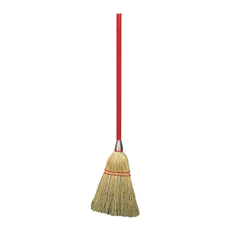 Carlisle 368100 Flo-Pac Lobby Broom w/ Corn Bristles, 34"