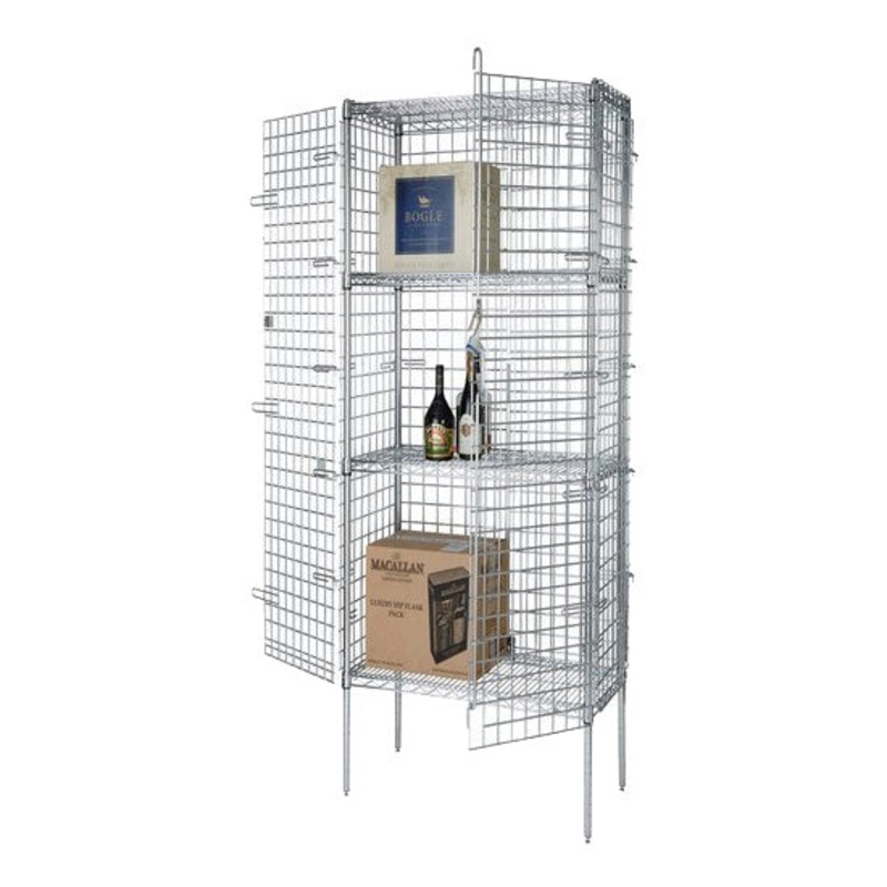 Focus FSEC243663 Security Cage, 24" x 36" x 63"