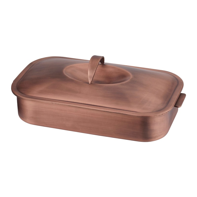 Spring 2271-5 Servella Rectangular Buffet Server, Copper, 4 qt.