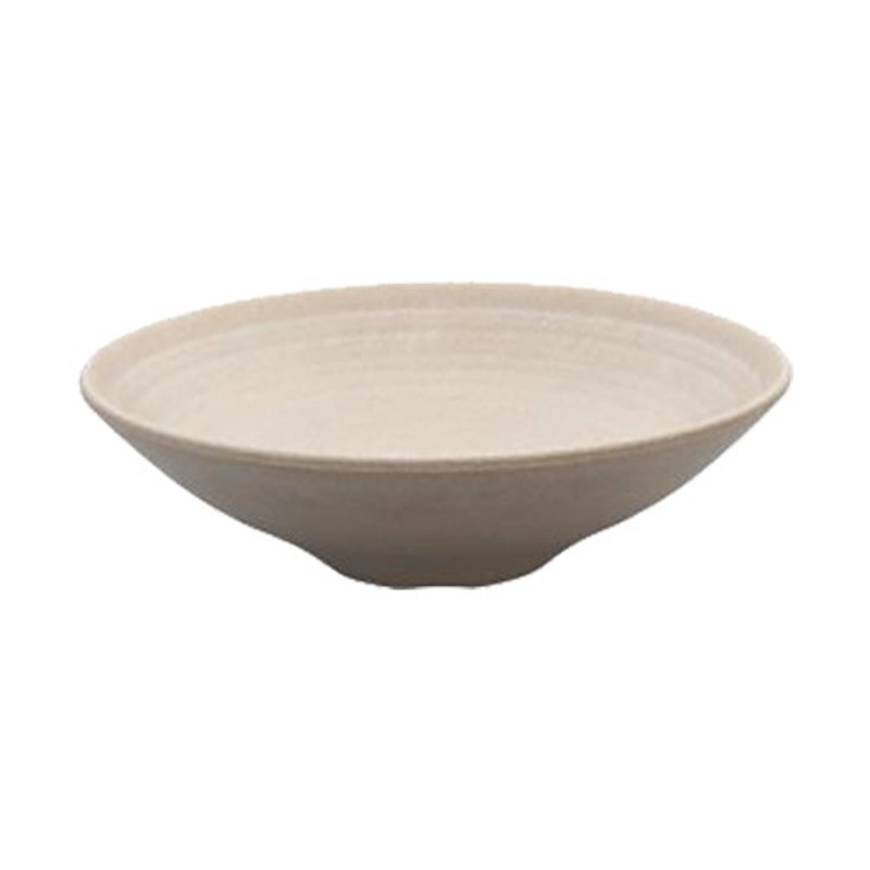 Tria 070631 Round Melamine Bowl, Sandstone, 34 oz.