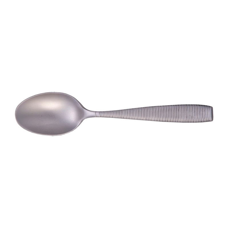 TriMark Premier Venu Artina Oval Bowl Soup Spoon, 7-1/4", Case of 12