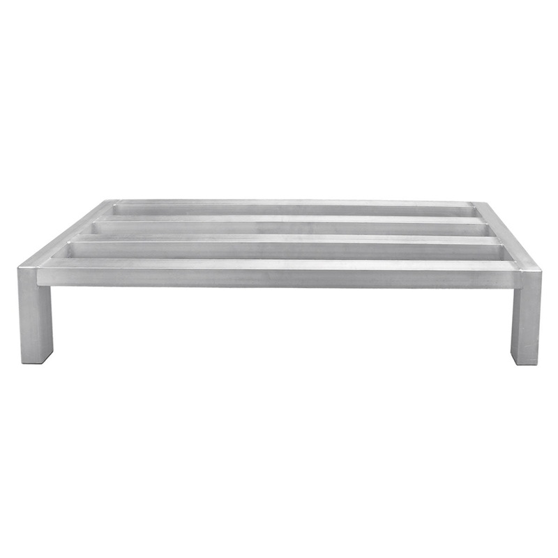 Update International DNRK-1424 Dunnage Rack, 14" x 24" x 8", Aluminum