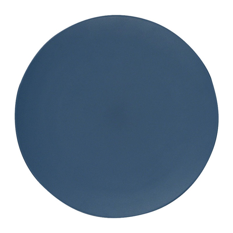Ziena 922425 Stoneware Coupe Plate, Azure, 10-1/4", Case of 12