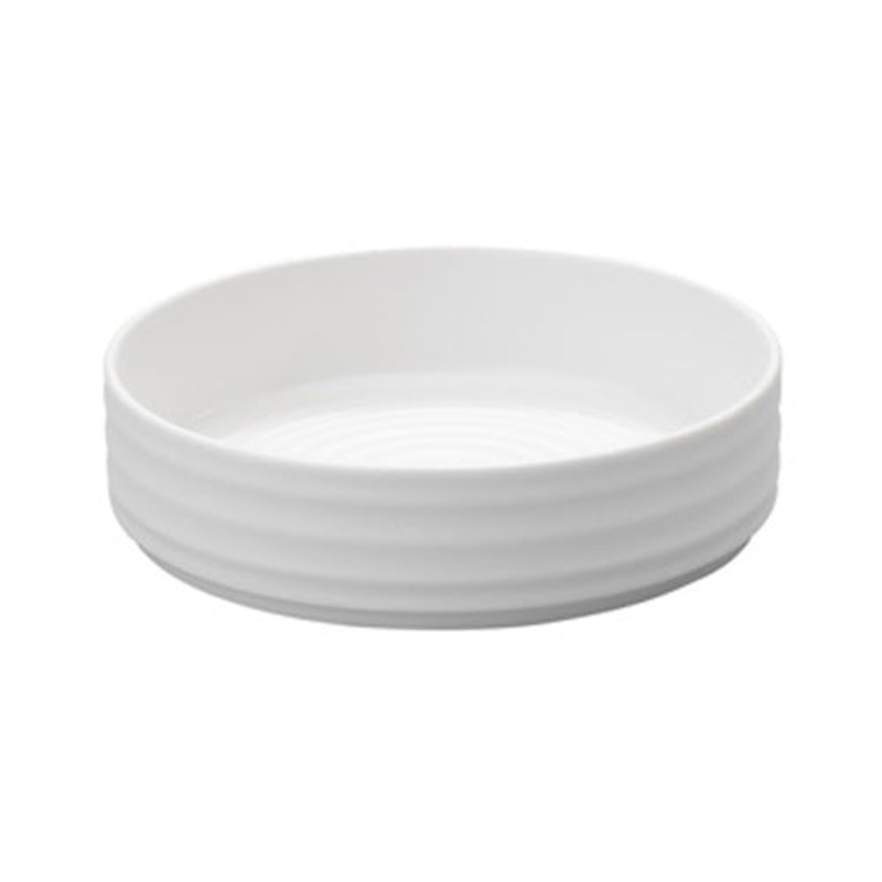 Ariane 922507 Artisan Stackable Bowl, Matte White, 10 oz., Case of 4