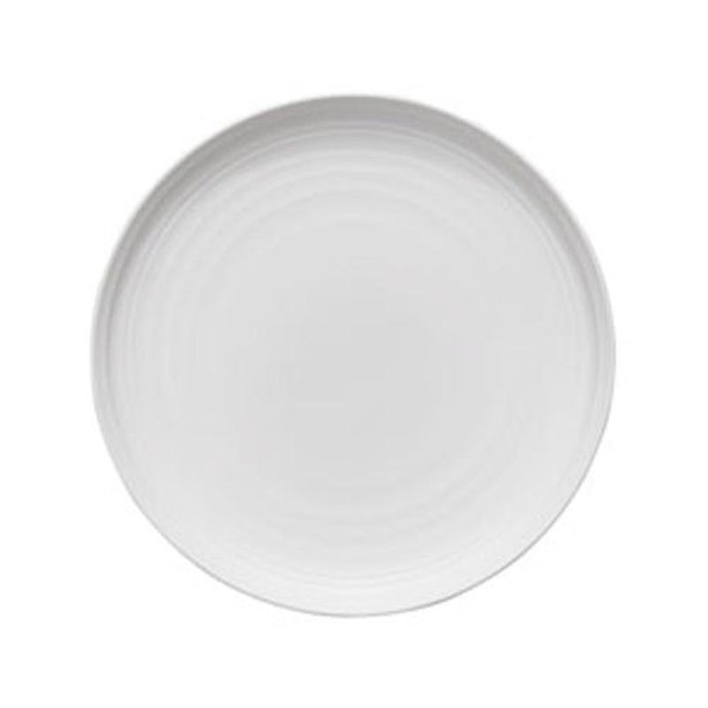 Ariane 922511 Artisan Coupe Plate, Matte White, 10-1/2", Case of 6