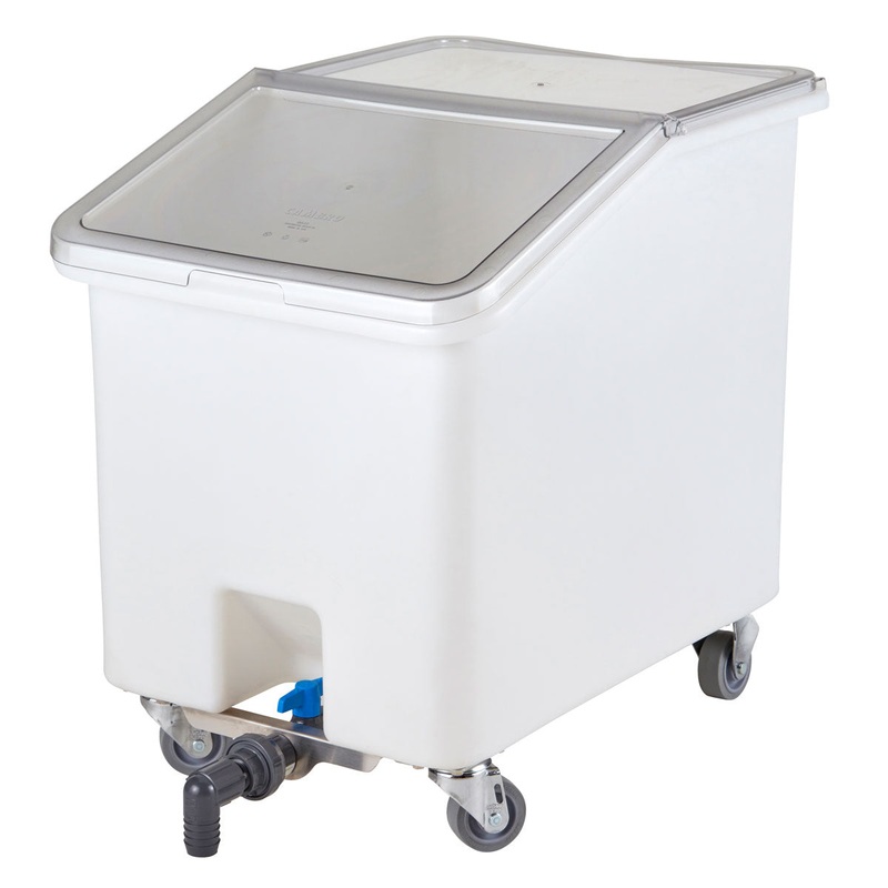 Cambro IBSD37148 Soak & Brine Tank, White, 37 gal.