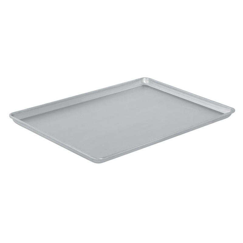 Culinary Essentials by Vollrath 182618 / 859367 Aluminum Bun Pan, Full Size, 18 Gauge