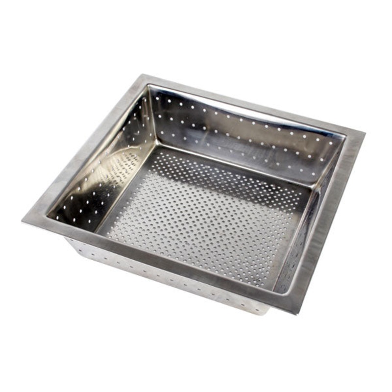 Stainless Steel Floor Drain Basket, 10" x 10"