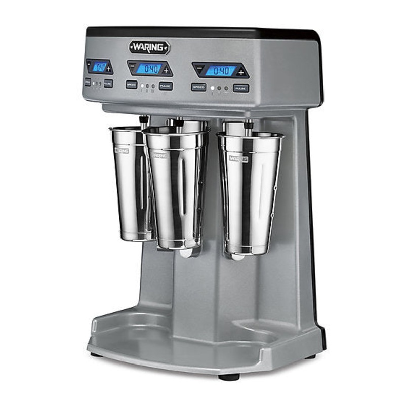 Waring WDM360TX Heavy-Duty Triple-Spindle Drink Mixer w/ Timer