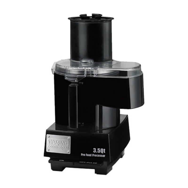Waring WFP14SC Combination Bowl Cutter Mixer and Continuous-Feed w/ Patented Liquilock Seal System, 3.5 qt.
