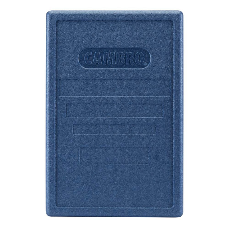 Cambro EPP180LID362 Cam GoBox Insulated Food Pan Carrier Lid, Blue