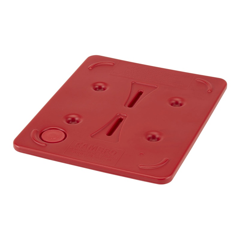 Cambro HP2632444 Half-Size Camwarmer, Fire Red