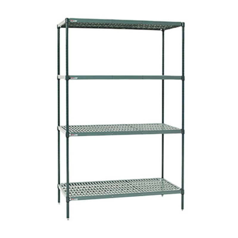 Metro EZPR2436NK3-4 Super Electra Pro Mobile Convenience Pak, 4-Tier, 24" x 36"