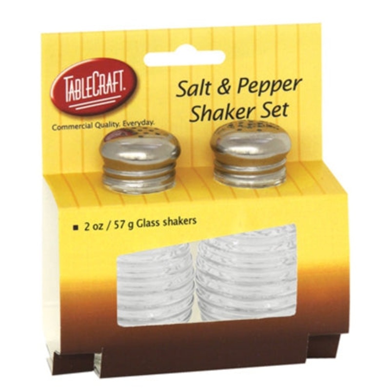 Tablecraft HBH2C Beehive Collection Salt & Pepper Shaker Set, 2 oz.