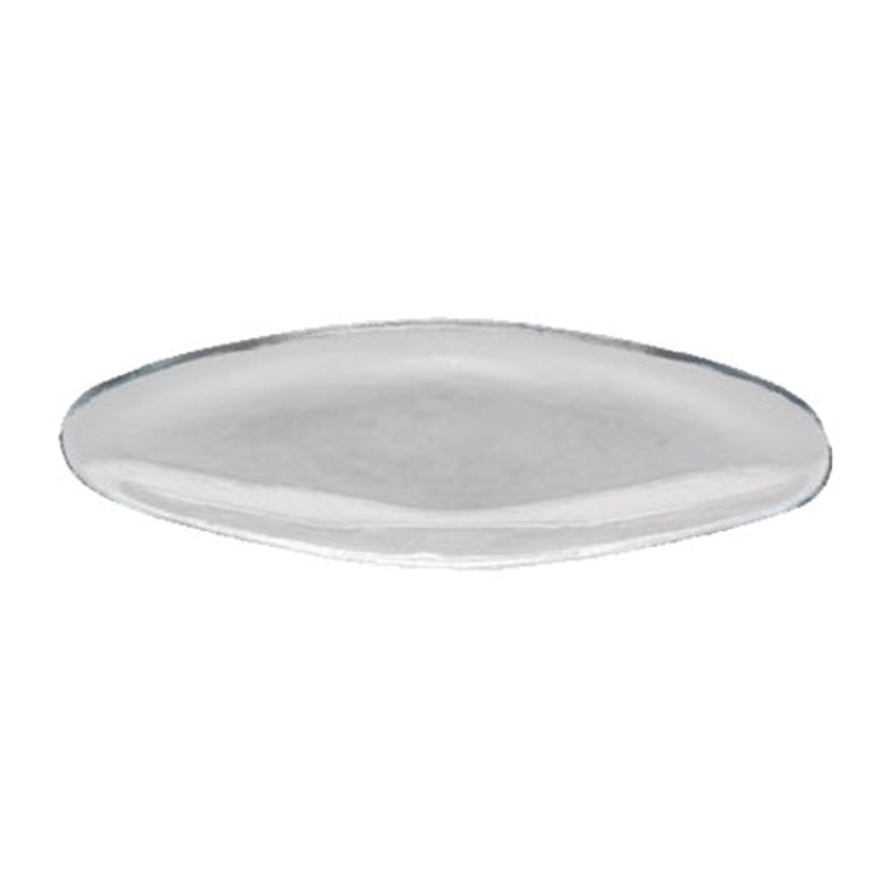 Arcata 010070 Glass Sushi Plate, 13-3/4" x 4-1/2", each