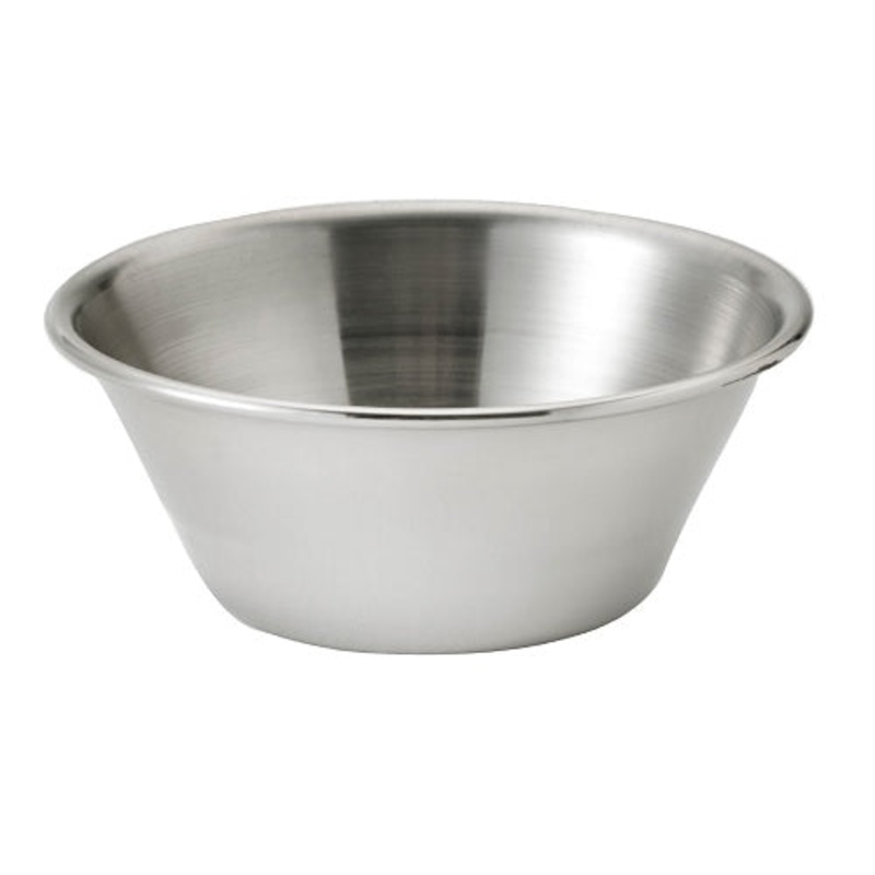 Browne 515057 Stainless Steel Sauce Cup, 4 oz., Case of 12
