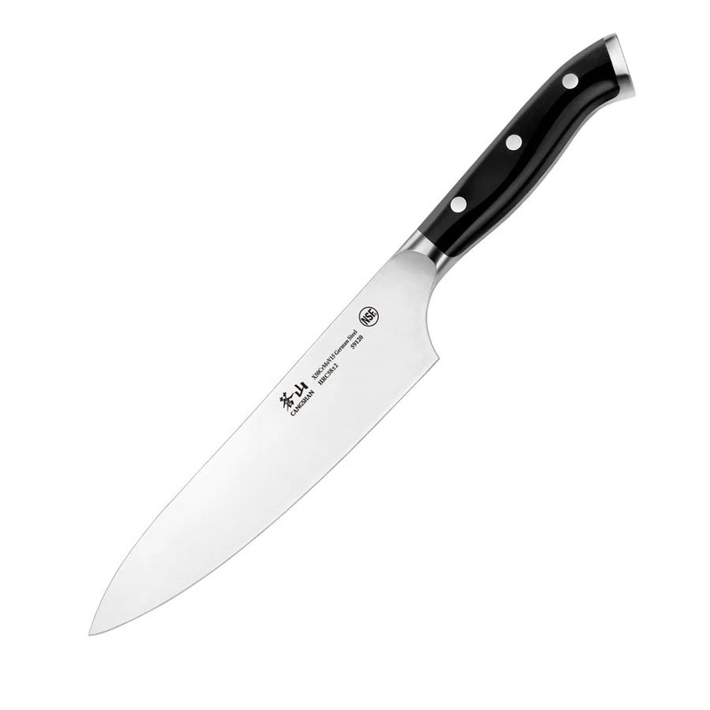 Cangshan 59120 D Series Forged German Steel Chef's Knife, 8"