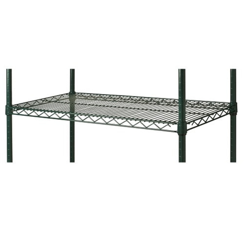 Culinary Essentials 860189 Wire Shelf, Green, 24" x 72"