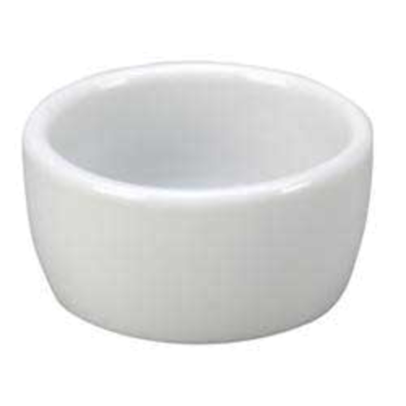 Culinary Essentials RMK-22-P/12-TRI Ramekin, 2 oz., White, Pack of 12
