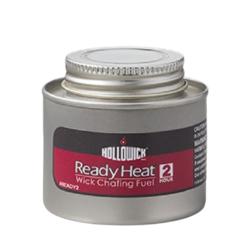 Hollowick TMREADY2 Ready Heat Liquid Wick Chafing Fuel, 2 hr., Case of 48
