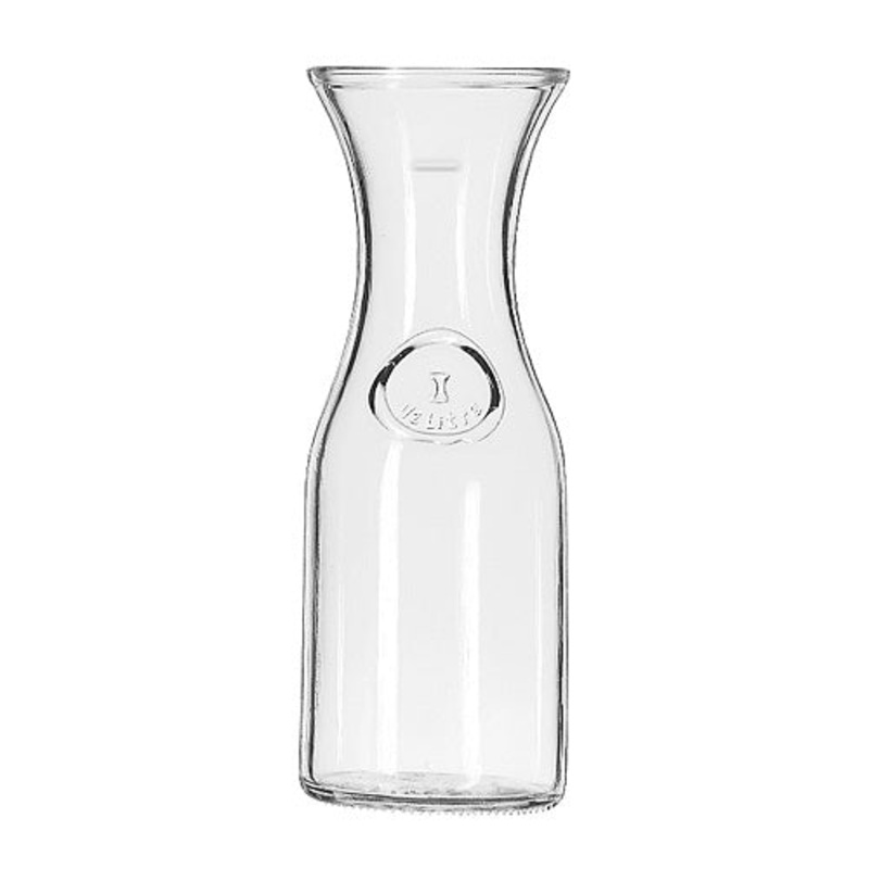Libbey 97001 Glass Wine Carafe, 19-1/4 oz., Case of 12