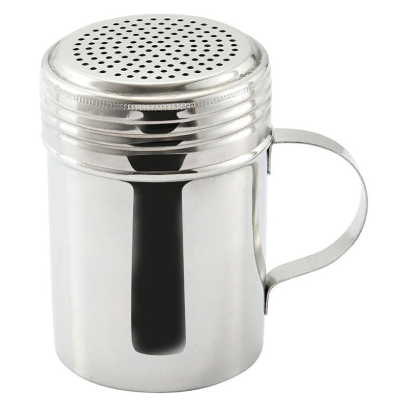 Stainless Steel Dredge / Shaker w/ Handle, 10 oz.