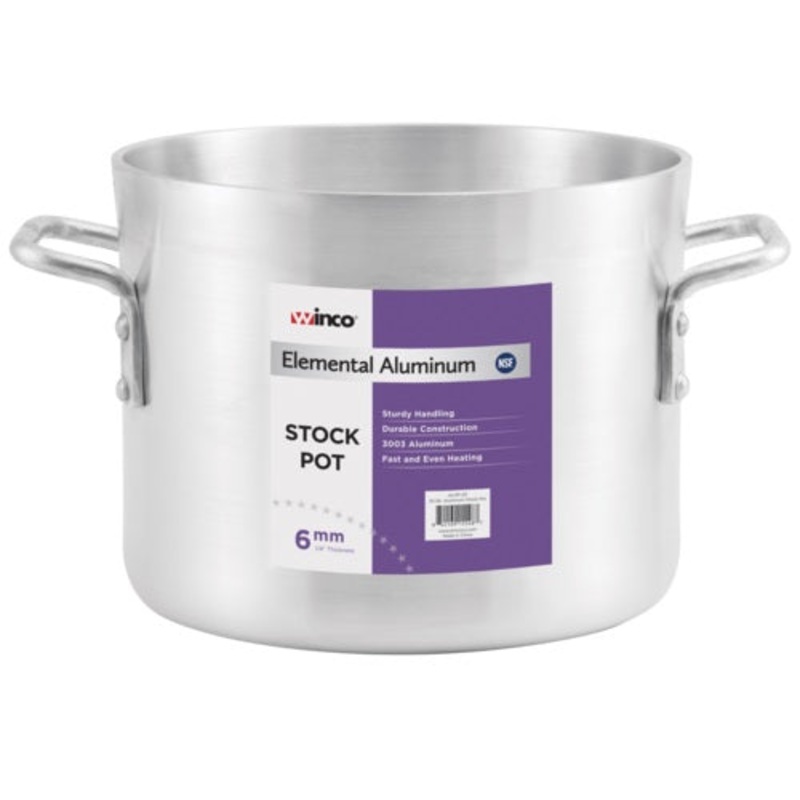 Stock Pot, Aluminum, 40 qt.