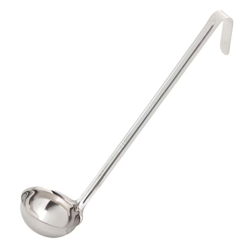 Tablecraft 4704 Stainless Steel Ladle, 4 oz.