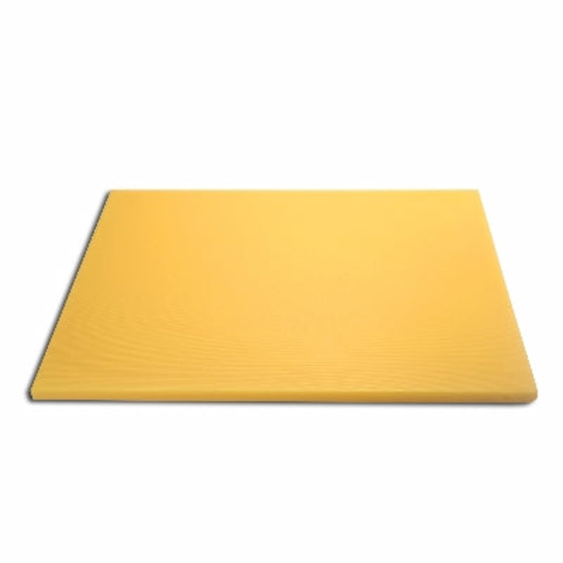 Culinary Essentials 859060 Cutting Board, 18"W x 24"L, 1/2" Thick, Yellow