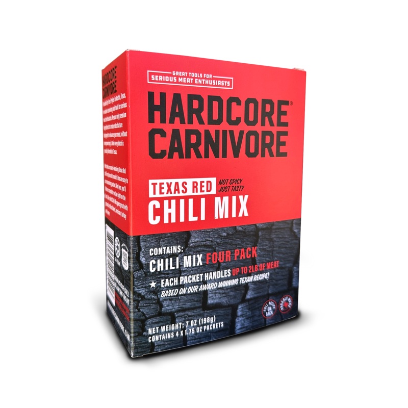 Hardcore Carnivore: Chili Mix - 4 pack box