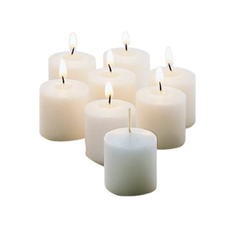 Hollowick FWV10W-288 SelectWax Food Warmer Votive Candle, 10 Hour, Case of 288