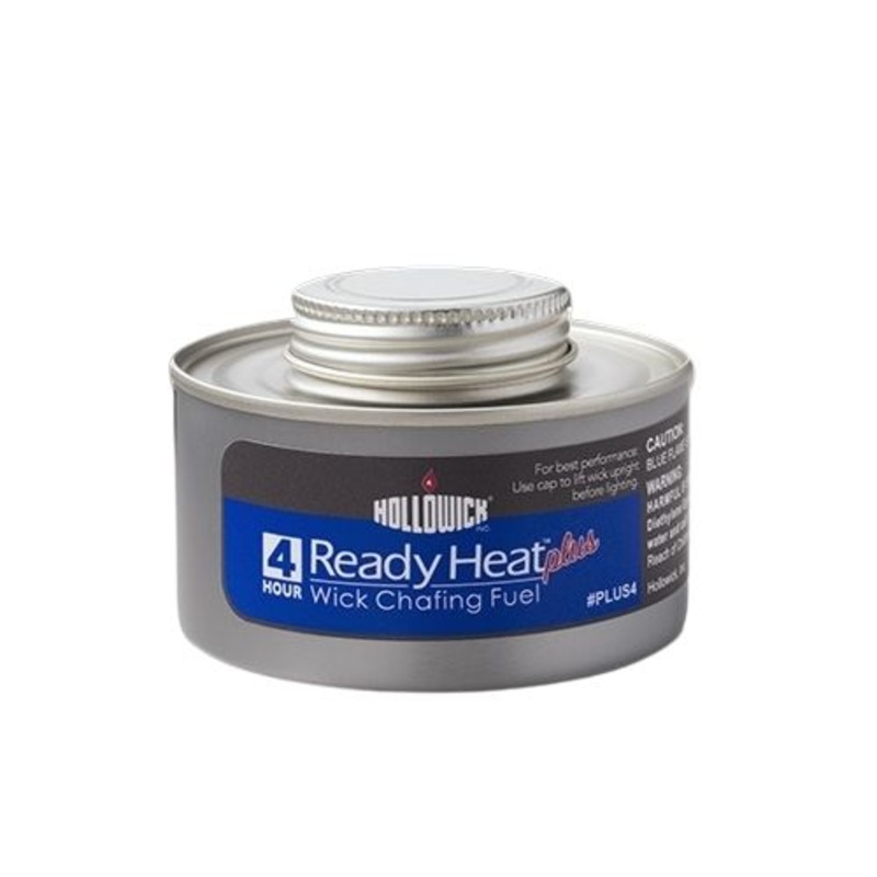 Hollowick TMPLUS4 Ready Heat Plus Liquid Wick Chafing Fuel, 4 hr., Case of 24
