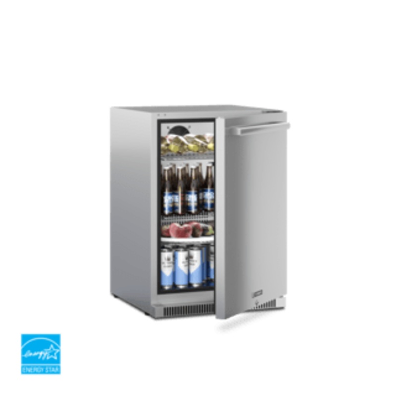Dometic 24" E-Series Refrigerator with Lock & Reversible Hinge EA24F