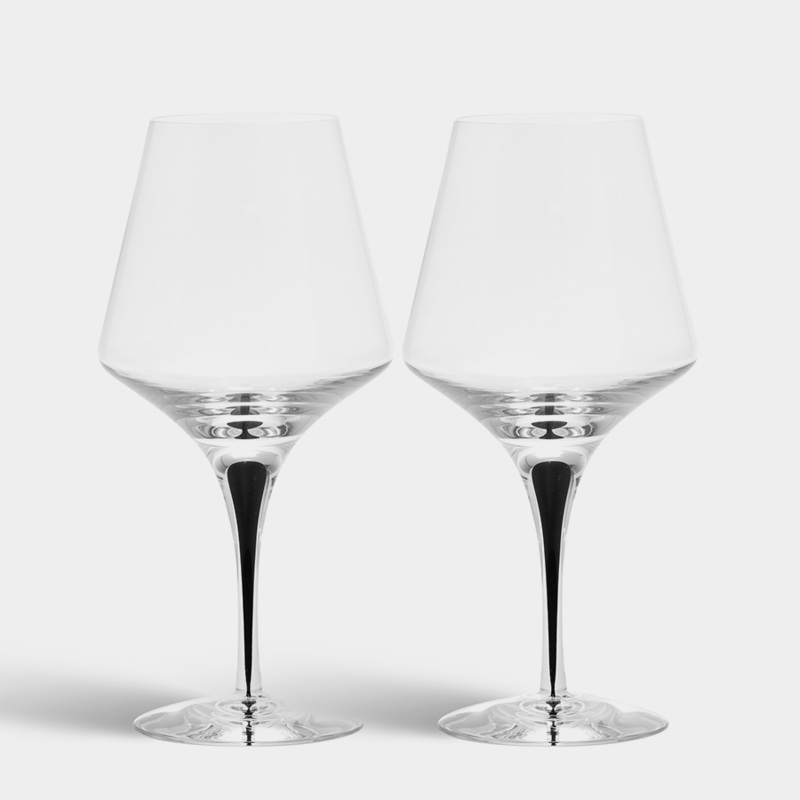 Orrefors Metropol Red Wine - Set of 2