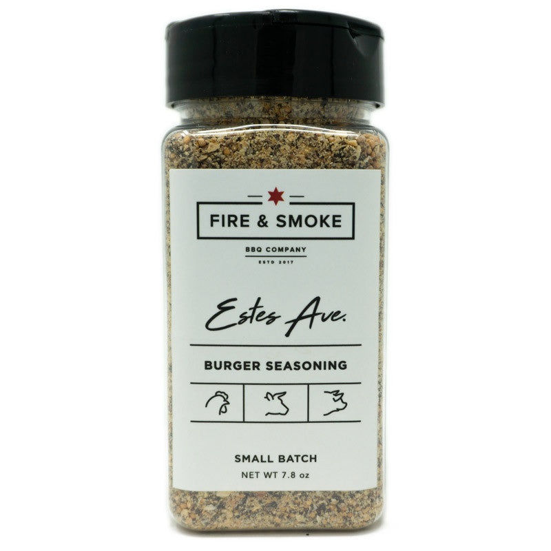 Fire & Smoke Estes Ave Burger Seasoning 7.8 oz
