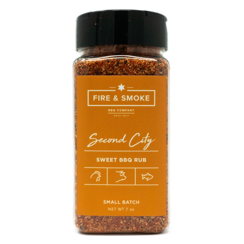 Fire & Smoke Second City Sweet Rub 7 oz