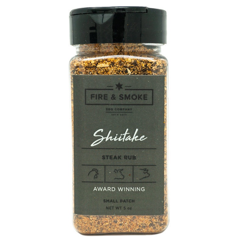 Fire & Smoke Shiitake Steak Rub 5 oz